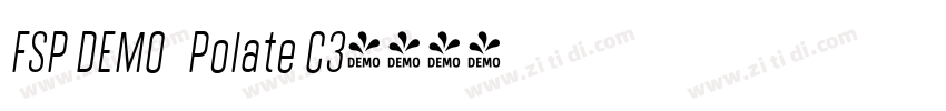 FSP DEMO   Polate C3字体转换